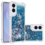For Samsung Galaxy S25 Edge TPU Case Glitter Quicksand Shockproof Phone Back Cover