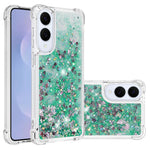 For Samsung Galaxy S25 Edge TPU Case Glitter Quicksand Shockproof Phone Back Cover