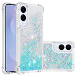 Samsung Galaxy S25 Edge TPU-skal Glitter Quicksand Stötsäkert mobilskydd