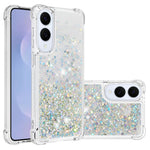 Samsung Galaxy S25 Edge TPU-skal Glitter Quicksand Stötsäkert mobilskydd