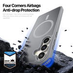 DUX DUCIS Til Samsung Galaxy S25 FE Cover Yind Series PC+TPU Telefoncover Magnetisk Cover