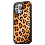 CASEEVO For iPhone 16 Pro Max Case Compatible with MagSafe TPU Acrylic Phone Cover with Detachable Leopard Backplate