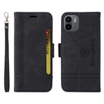 BETOPNICE 001 For Xiaomi Redmi A1 4G / A2 4G PU Leather Anti-fall Phone Case Wallet Stand Imprinted Stitching Line Protective Cell Phone Cover