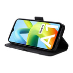 BETOPNICE 001 For Xiaomi Redmi A1 4G / A2 4G PU Leather Anti-fall Phone Case Wallet Stand Imprinted Stitching Line Protective Cell Phone Cover