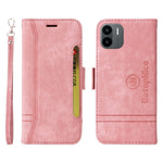 BETOPNICE 001 For Xiaomi Redmi A1 4G / A2 4G PU Leather Anti-fall Phone Case Wallet Stand Imprinted Stitching Line Protective Cell Phone Cover