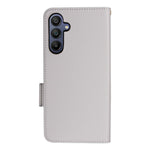 Samsung Galaxy A18 5G / A18 4G / A17 5G / A17 4G etui med håndledsrem, litchi-tekstur, PU-læder og pung