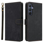 Til Samsung Galaxy A18 5G / A18 4G / A17 5G / A17 4G etui Pung RFID-blokerende PU-læder telefoncover Stativ med strop