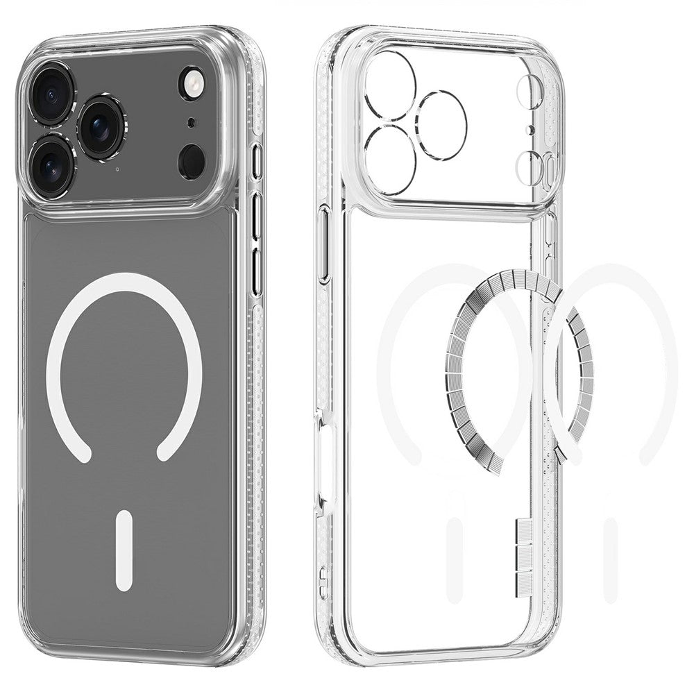 DUX DUCIS Clin Series til iPhone 17 Pro Max Cover PC + TPU Gennemsigtigt Magnetisk Telefoncover Kompatibelt med MagSafe