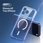 DUX DUCIS Clin Series til iPhone 17 Pro Max Cover PC + TPU Gennemsigtigt Magnetisk Telefoncover Kompatibelt med MagSafe