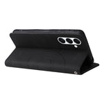For Samsung Galaxy A18 5G / A17 5G / A26 5G / A16 5G  / A16 4G  Leather Phone Case Stand Wallet with Bi-colour Splicing Design