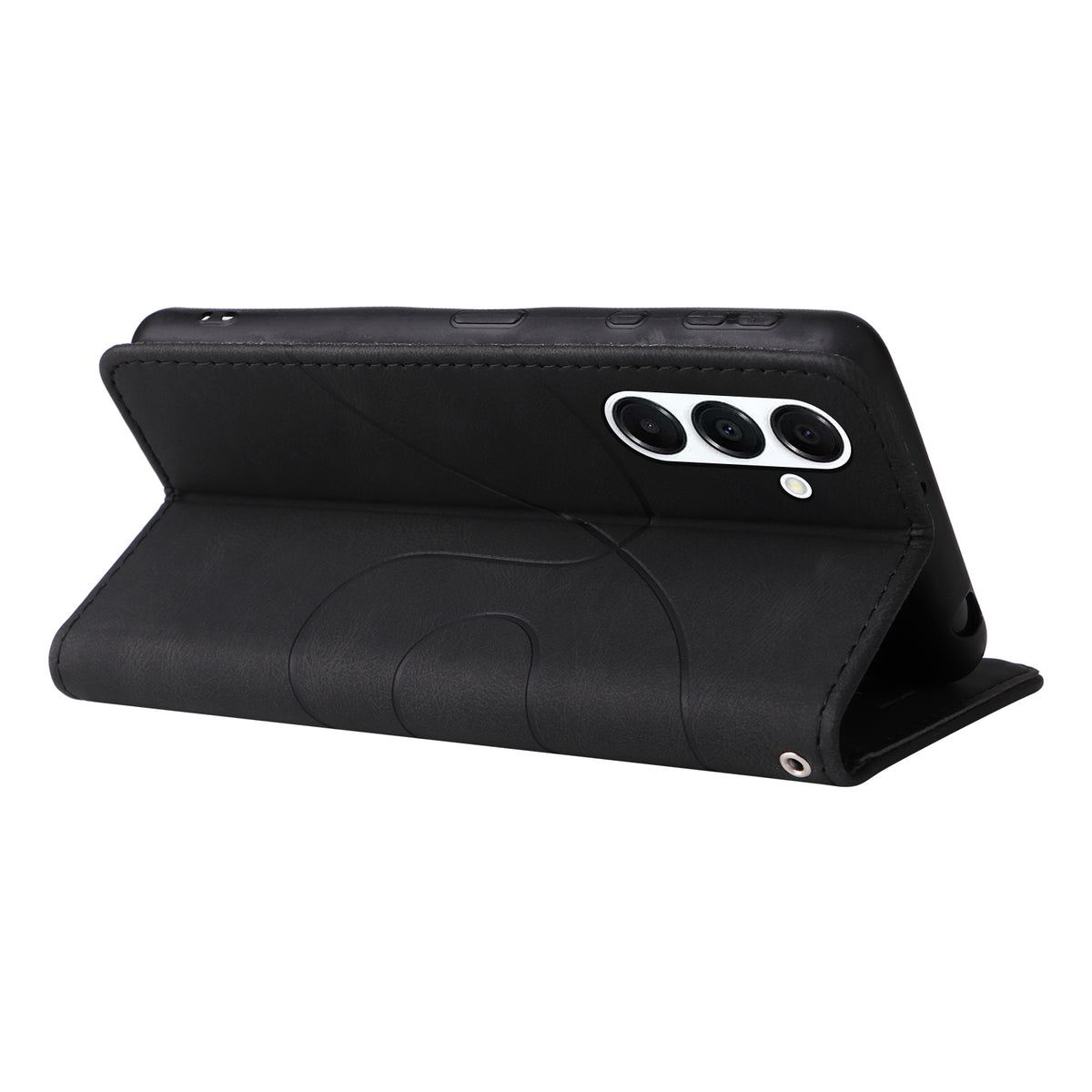 For Samsung Galaxy A18 5G / A17 5G / A26 5G / A16 5G  / A16 4G  Leather Phone Case Stand Wallet with Bi-colour Splicing Design