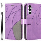 For Samsung Galaxy A18 5G / A17 5G / A26 5G / A16 5G  / A16 4G  Leather Phone Case Stand Wallet with Bi-colour Splicing Design