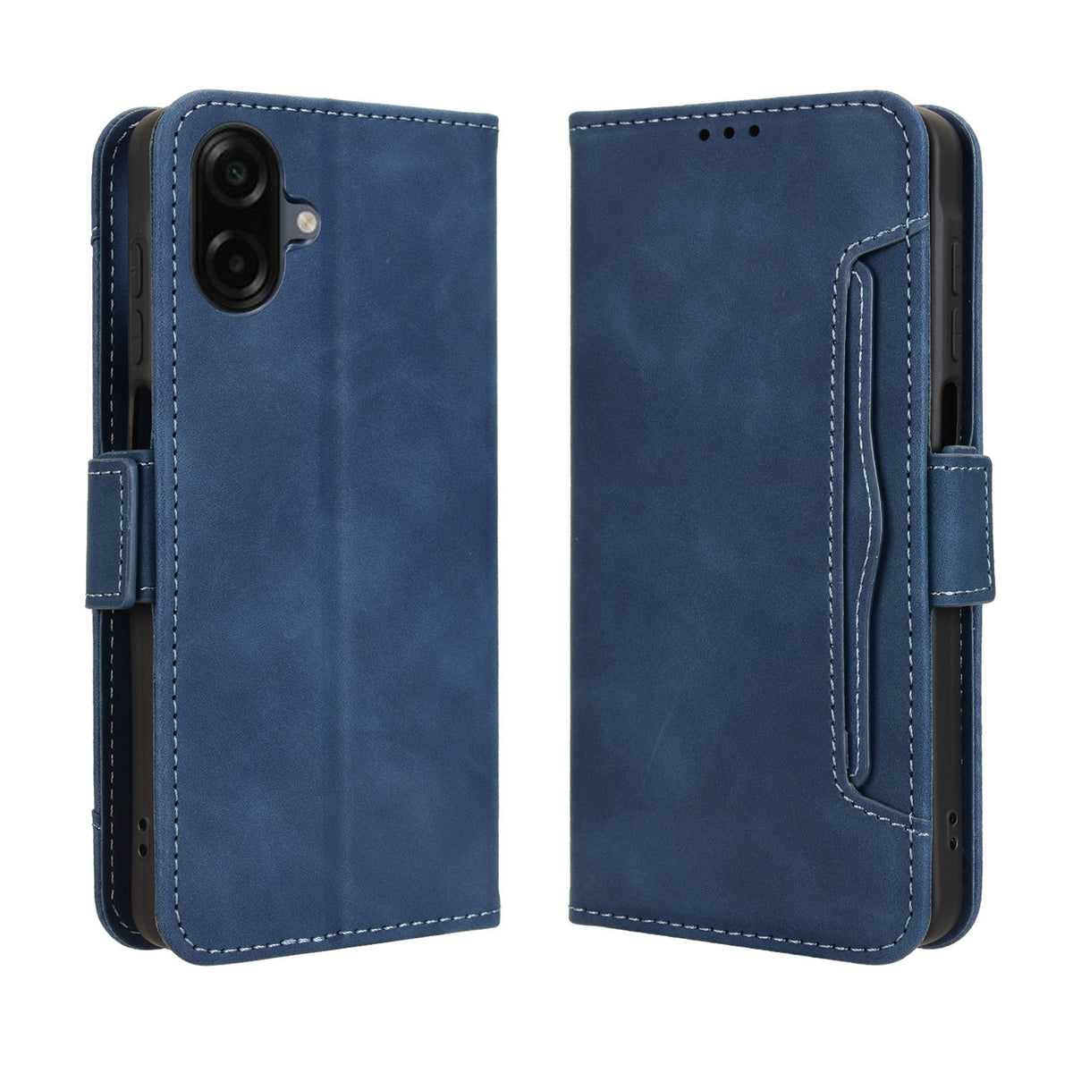 Til Samsung Galaxy A08 5G / A08 4G / A07 4G Læder Cover Telefon Pung Etui med Flere Kortlommer