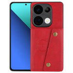 For Xiaomi Redmi Note 13 Pro 4G / Poco M6 Pro 4G Case with Card Slots Kickstand Leather + TPU Phone Cover