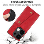 For Xiaomi Redmi Note 13 Pro 4G / Poco M6 Pro 4G Case with Card Slots Kickstand Leather + TPU Phone Cover