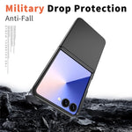 For Samsung Galaxy Z Flip7 5G Case Shockproof TPU PC Slim Phone Cover Skin-Touch