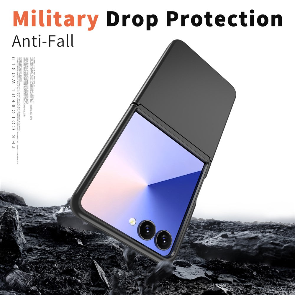 For Samsung Galaxy Z Flip7 5G Case Shockproof TPU PC Slim Phone Cover Skin-Touch