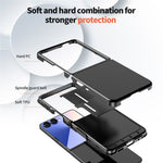 For Samsung Galaxy Z Flip7 5G Case Shockproof TPU PC Slim Phone Cover Skin-Touch