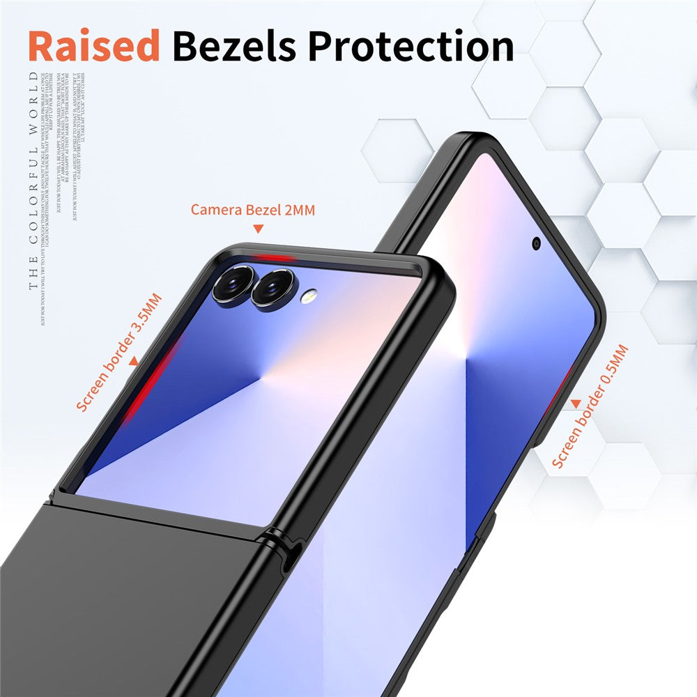 For Samsung Galaxy Z Flip7 5G Case Shockproof TPU PC Slim Phone Cover Skin-Touch