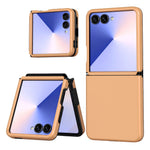 For Samsung Galaxy Z Flip7 5G Case Shockproof TPU PC Slim Phone Cover Skin-Touch