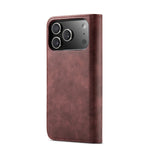 DG.MING for iPhone 18 Pro Max / 17 Pro Max Case Detachable Split Leather Phone Cover