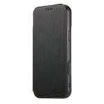 SUTENI J06 For iPhone 17 Pro Case Litchi Texture Leather Wallet Phone Shell Compatible with MagSafe