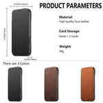 SUTENI J06 For iPhone 17 Pro Case Litchi Texture Leather Wallet Phone Shell Compatible with MagSafe