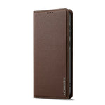LC.IMEEKE L1 Series for Samsung Galaxy S25 FE Case PU Leather Wallet Stand Protective Phone Cover