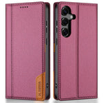 N.BEKUS P3 til Samsung Galaxy A18 5G / A18 4G / A17 5G / A17 4G / A26 5G, RFID-blokerende pung-etui i PU-læder med flipdesign