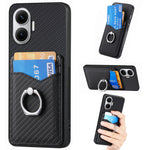 For Xiaomi Redmi Turbo 4 Pro 5G Case Card Slots Ring Holder Kickstand Phone Cover