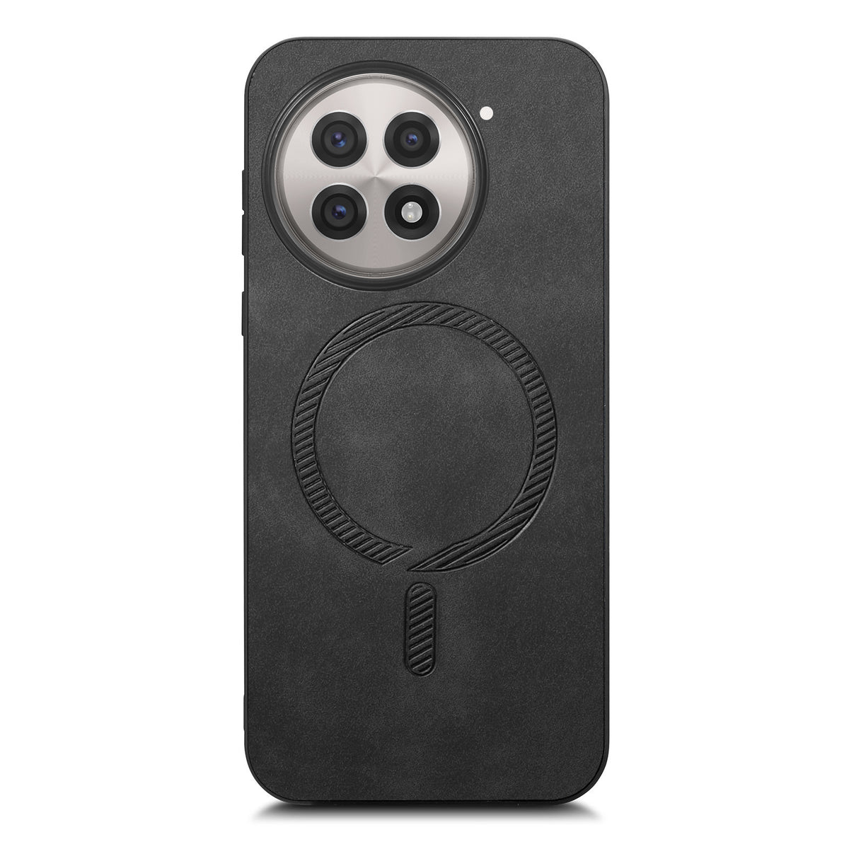 OnePlus 13R 5G Läderbaksida Magnetiskt Skal med Beröringsskydd mobilskydd
