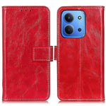 For Xiaomi Redmi 15C 4G (Global) (171mm) / Poco C85 4G (171mm) Case Wallet Leather Phone Cover Crazy Horse Texture