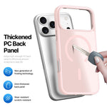 DUX DUCIS Yind iPhone 17 Pro Max Skal MagSafe TPU/PC Matt - Ljusrosa