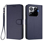 For Xiaomi 15T Pro Leather Case Wallet Stand Phone Cover with Wrist Strap