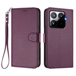 For Xiaomi 15T Pro Leather Case Wallet Stand Phone Cover with Wrist Strap