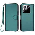 For Xiaomi 15T Leather Case Wallet Stand Phone Cover with Wrist Strap