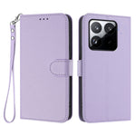 For Xiaomi 15T Leather Case Wallet Stand Phone Cover with Wrist Strap