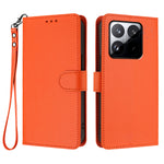 For Xiaomi 15T Leather Case Wallet Stand Phone Cover with Wrist Strap