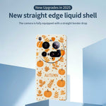 For Xiaomi 15 Ultra Case Autumn Theme Pattern Printing Straight Edge TPU Phone Back Cover