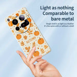 For Xiaomi 15 Ultra Case Autumn Theme Pattern Printing Straight Edge TPU Phone Back Cover