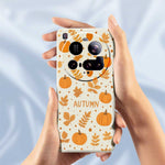 For Xiaomi 15 Ultra Case Autumn Theme Pattern Printing Straight Edge TPU Phone Back Cover