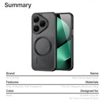 DUX DUCIS For Huawei Pura 80 Case  Aimo Series Magnetic Case PC+TPU Slim Cover (REACH Certification)