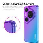 ENKAY For Huawei Pura 80 Pro+ / Huawei Pura 80 Pro TPU Case  Thickened Four Corner Drop-proof Phone Back Cover