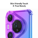 ENKAY For Huawei Pura 80 Pro+ / Huawei Pura 80 Pro TPU Case  Thickened Four Corner Drop-proof Phone Back Cover