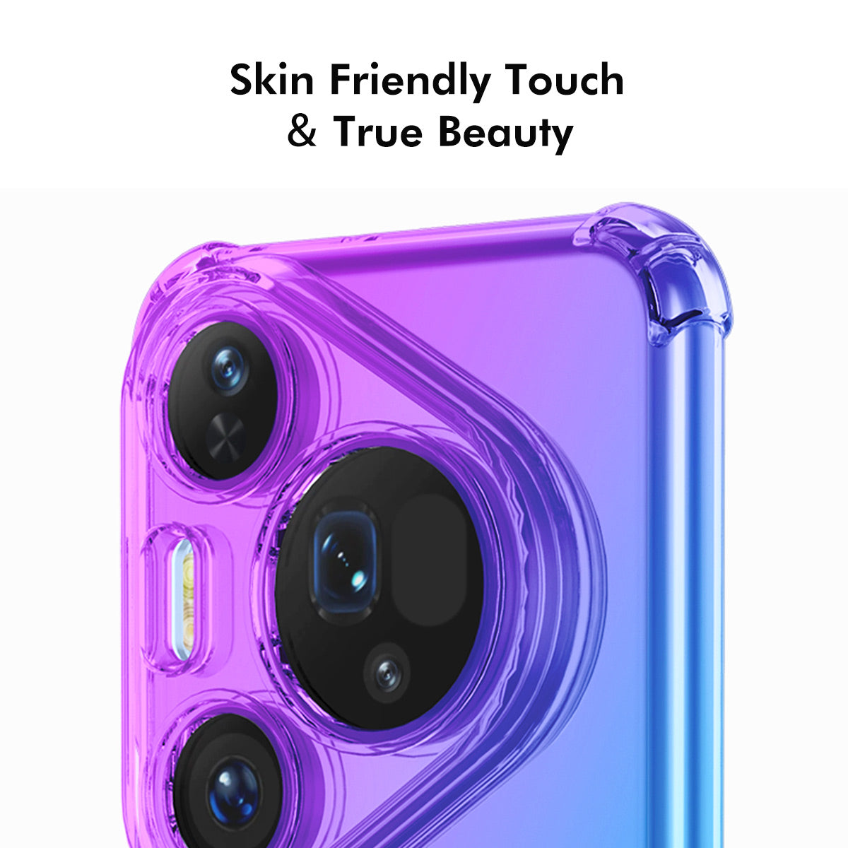 ENKAY For Huawei Pura 80 Pro+ / Huawei Pura 80 Pro TPU Case  Thickened Four Corner Drop-proof Phone Back Cover