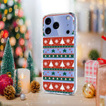 For iPhone 17 Pro Case Christmas Themed Pattern Printing TPU Phone Back Cover