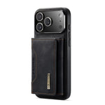 DG.MING M2 Series for iPhone 18 Pro / 17 Pro Case PU + PC + TPU Phone Cover Detachable Wallet