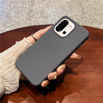 For OnePlus 13T 5G Case Skin-Friendly Liquid Silicone + PC Phone Cover