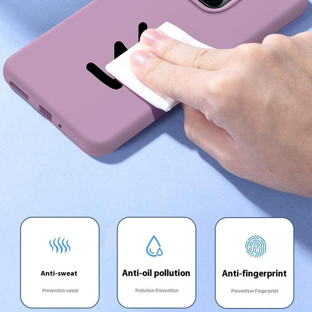 For Xiaomi 14 Case Skin-Friendly Liquid Silicone + PC Phone Cover
