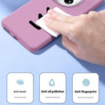 For OnePlus 12 5G Case Skin-Friendly Liquid Silicone + PC Phone Cover